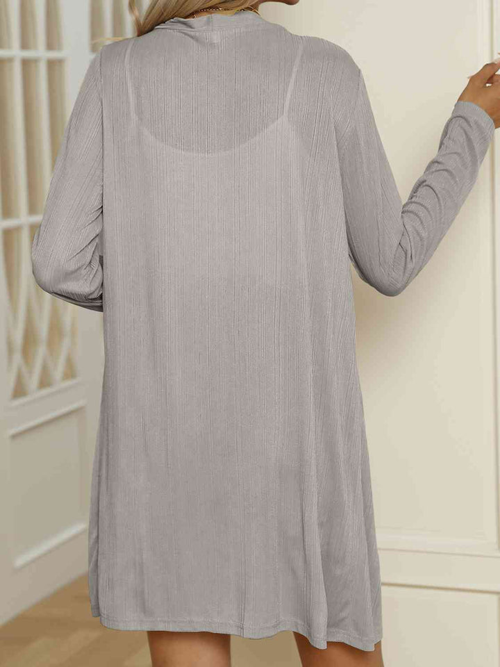 Mirla | V-ringad Knapptopp Långärmad Cardigan-Eva Jonsson