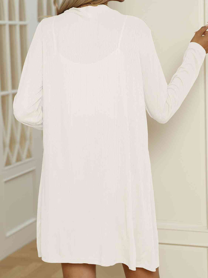 Mirla | V-ringad Knapptopp Långärmad Cardigan-Eva Jonsson