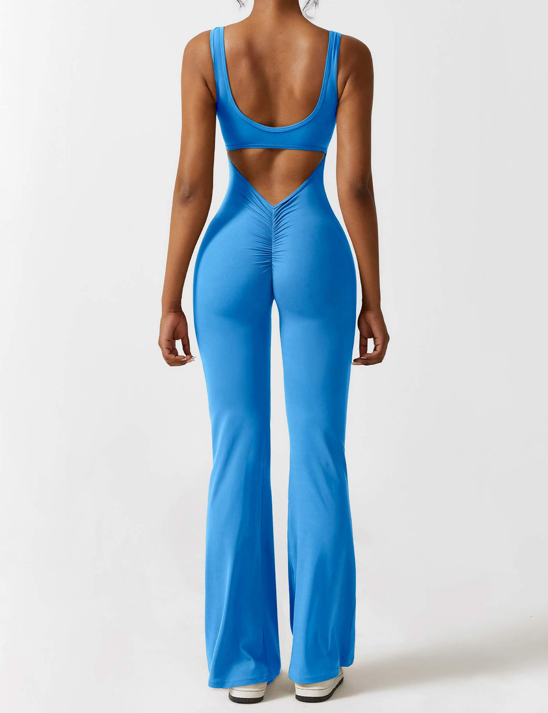 Mirla | V-rygg Utsvängd Jumpsuit-Eva Jonsson