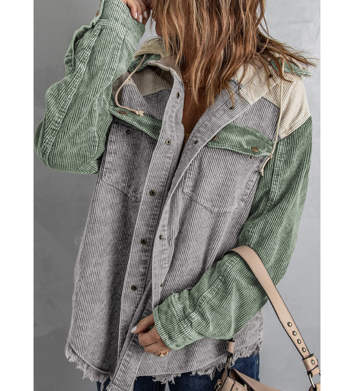Mirla | Vacker & Bekväm Vintage Cordjacka-Eva Jonsson