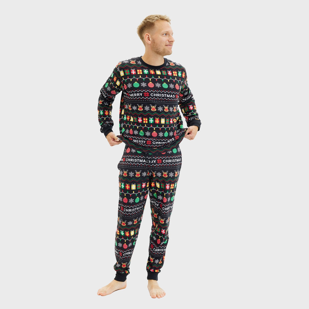 Mirla | Vackra julpyjamas för herrar-Eva Jonsson
