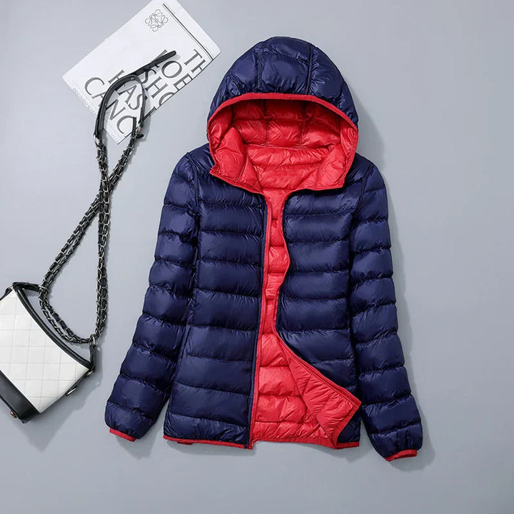 Mirla | Vändbar-dunjacka-Eva Jonsson