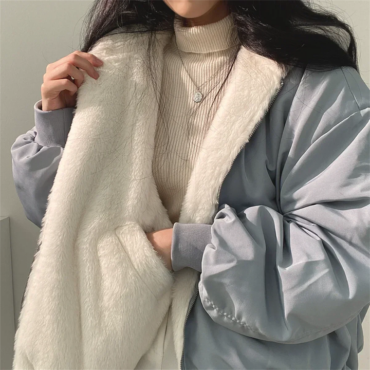 Mirla | Vändbar hoodie-Eva Jonsson