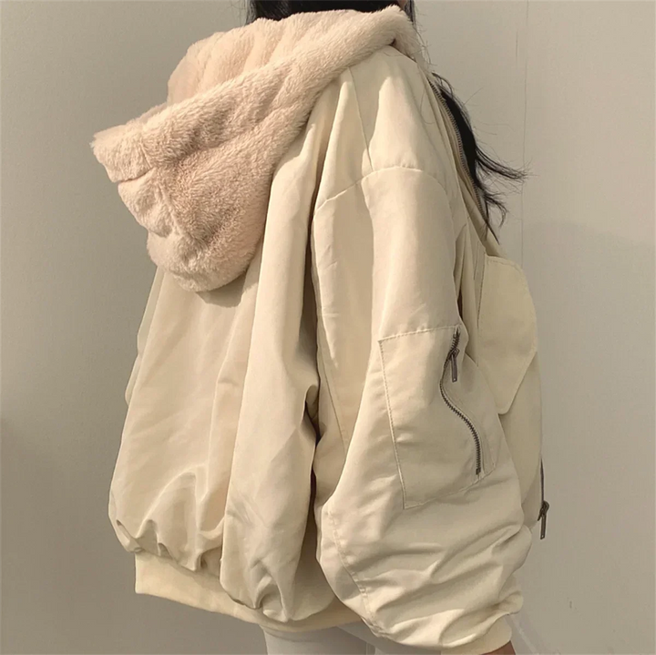 Mirla | Vändbar hoodie-Eva Jonsson