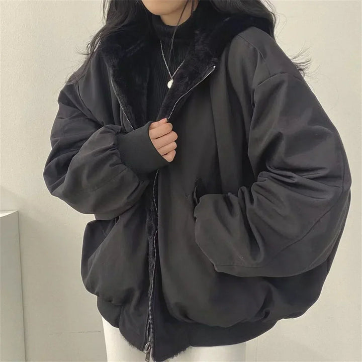 Mirla | Vändbar hoodie-Eva Jonsson