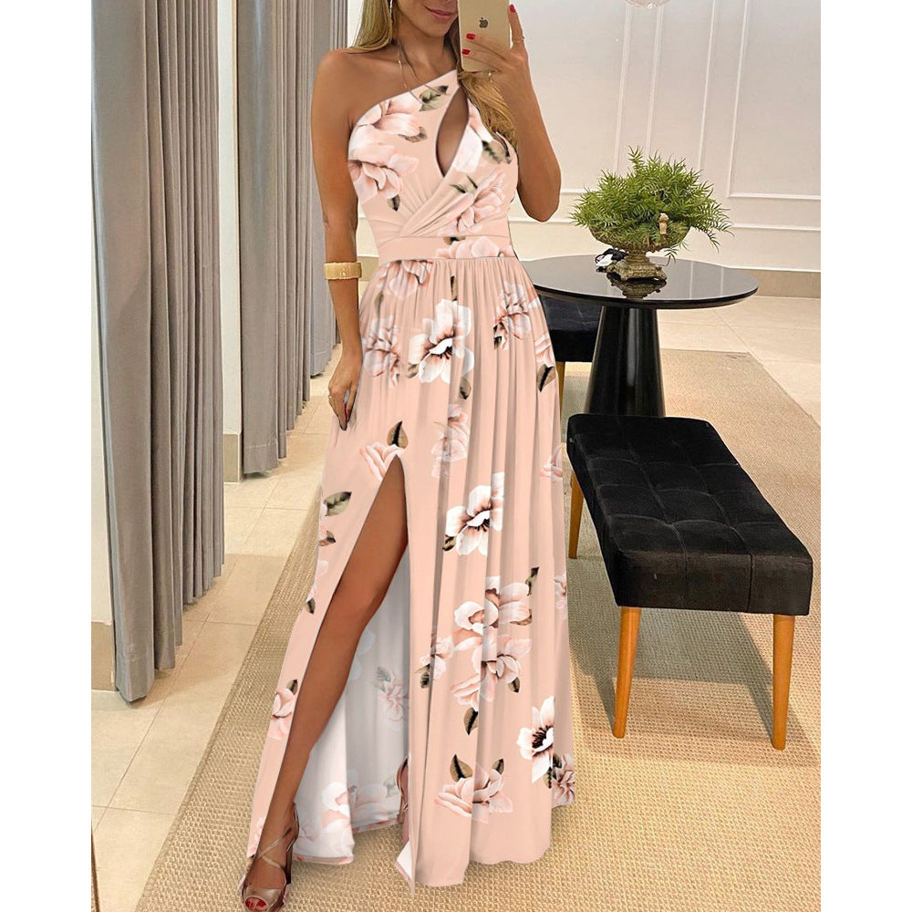 Mirla | Vår/Sommar Off-Shoulder Klänning för Kvinnor-Eva Jonsson