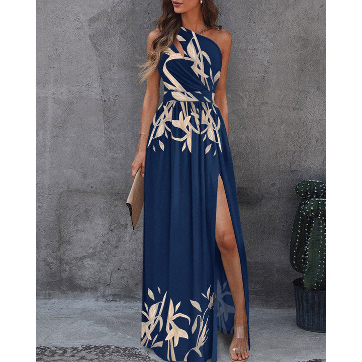 Mirla | Vår/Sommar Off-Shoulder Klänning för Kvinnor-Eva Jonsson