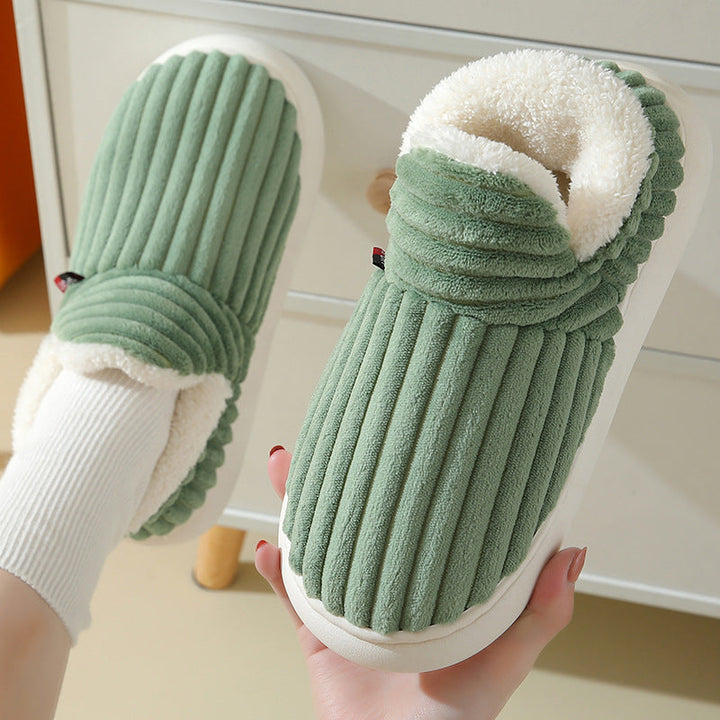 Mirla | Varm Fleece Tofflor för Vintern-Eva Jonsson