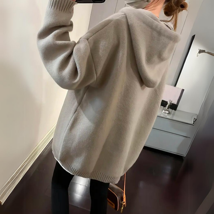 Mirla | Varm och Mysig Hoodie-Eva Jonsson