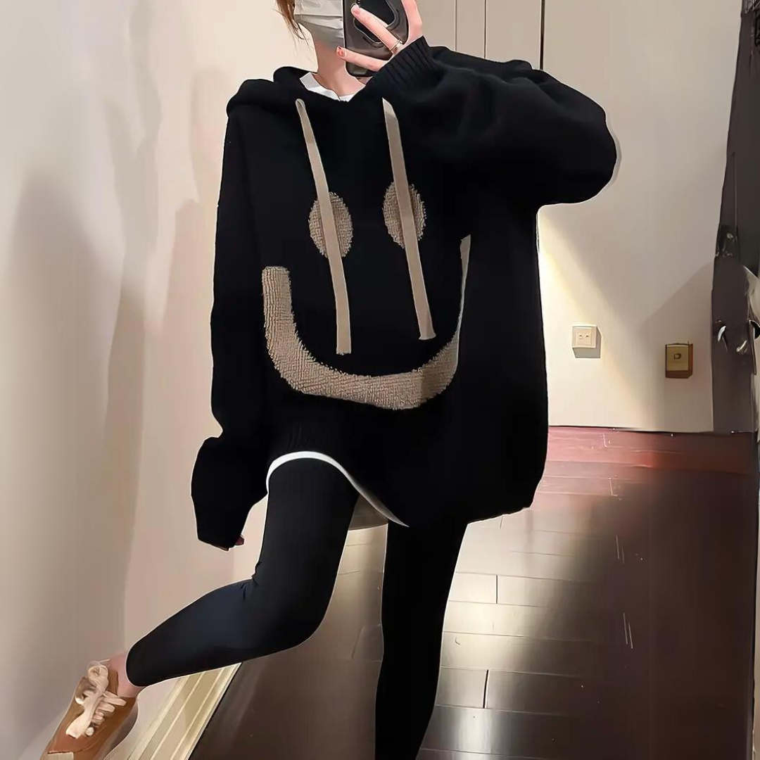Mirla | Varm och Mysig Hoodie-Eva Jonsson