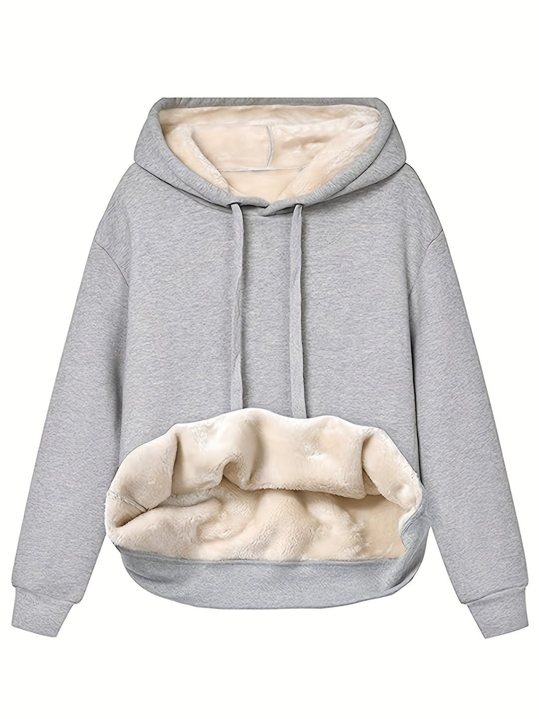 Mirla | Varm vintersnugg med fleece hoodie-Eva Jonsson