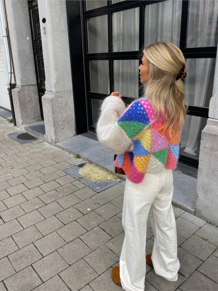 Mirla | Västar Varm Öppen Grovstickad Västa Stickmode för Damer-Eva Jonsson