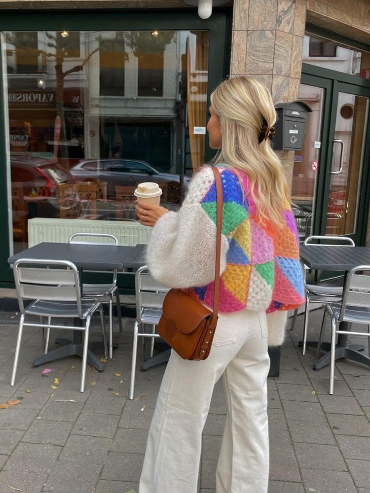 Mirla | Västar Varm Öppen Grovstickad Västa Stickmode för Damer-Eva Jonsson