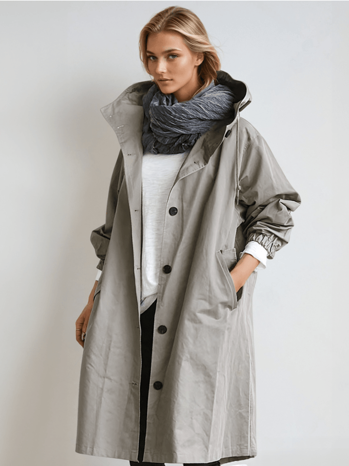 Mirla | Vattenavvisande trenchcoat-Eva Jonsson
