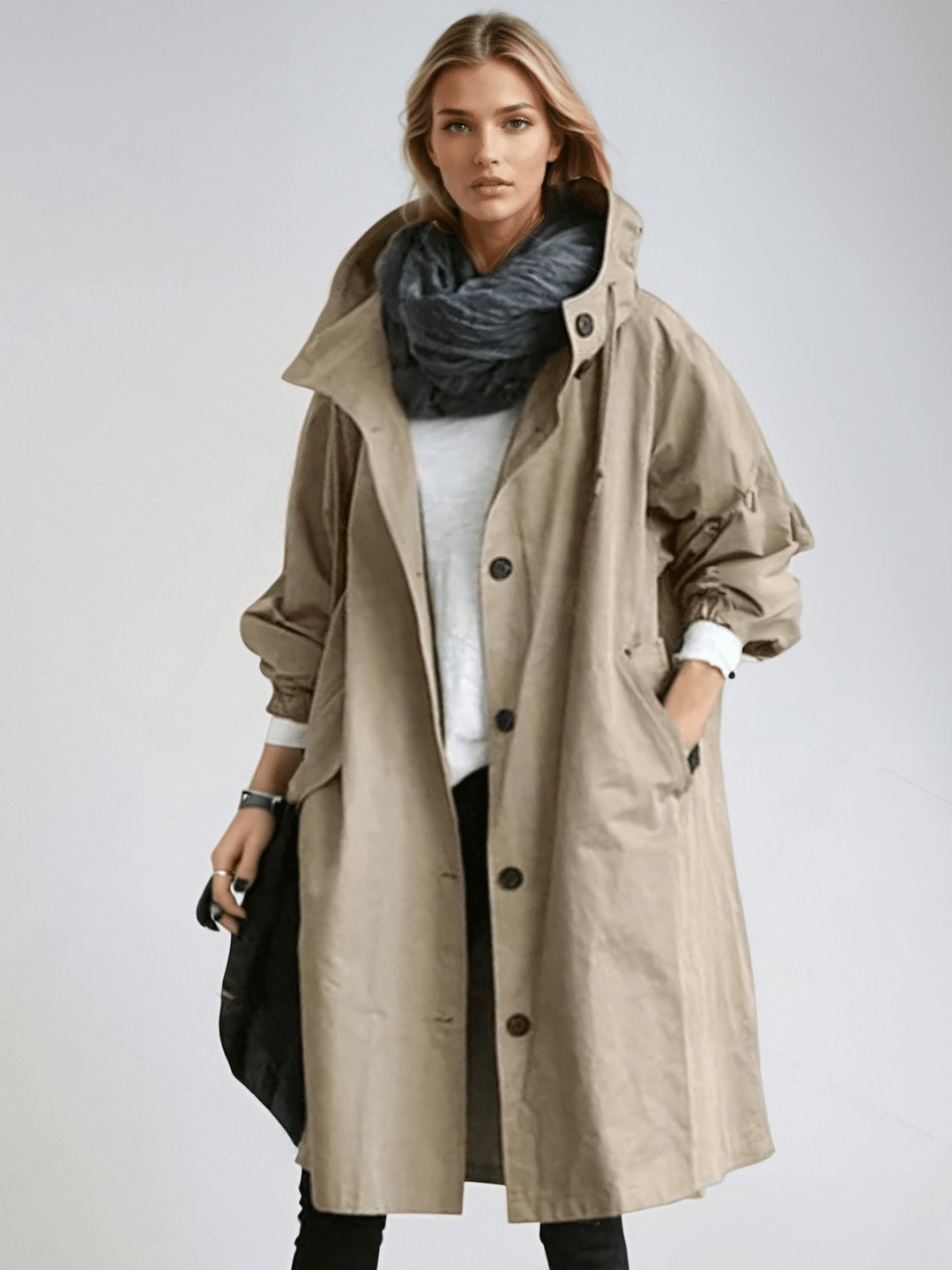 Mirla | Vattenavvisande trenchcoat-Eva Jonsson
