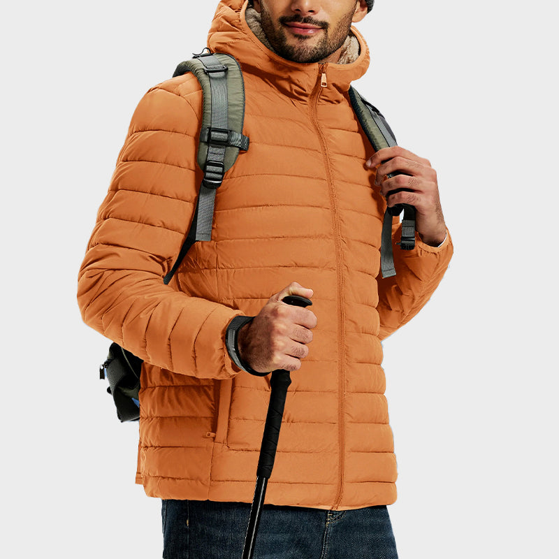 Mirla | Vattentålig Puffjacka med Sherpa-Fleece-Foder-Eva Jonsson