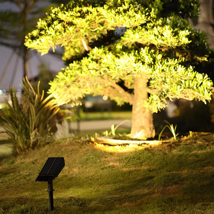 Mirla | Vattentät LED Solar Multi-Zoom Spotlight Landskapsbelysning RGB-Eva Jonsson