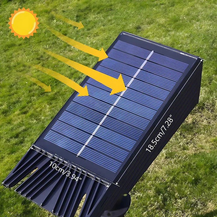 Mirla | Vattentät LED Solar Multi-Zoom Spotlight Landskapsbelysning RGB-Eva Jonsson