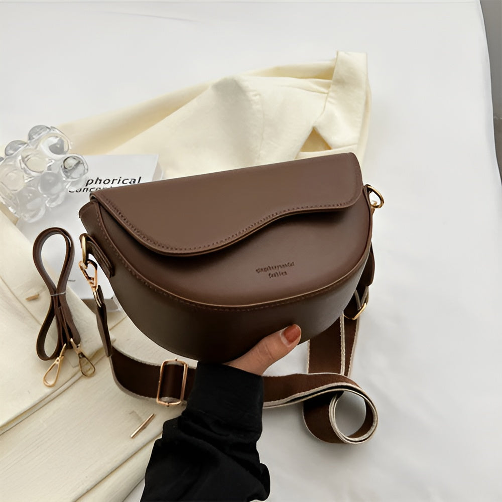 Mirla | Vegan Läder Crossbody Väska Damer Modetaska-Eva Jonsson