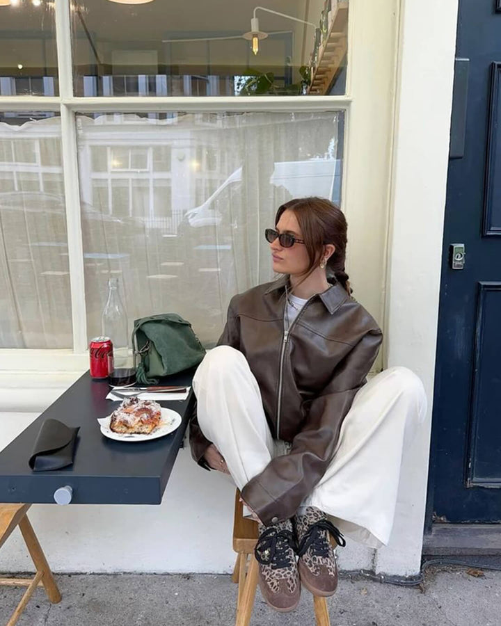 Mirla | Vegansk Läderjacka-Eva Jonsson