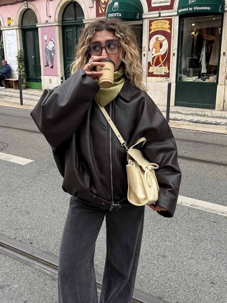 Mirla | Vegansk Läderjacka-Eva Jonsson