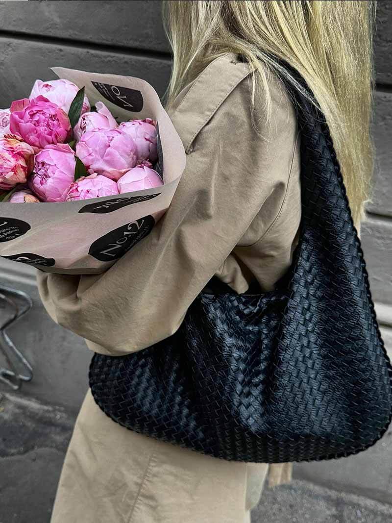 Mirla | Vevd väska-Eva Jonsson