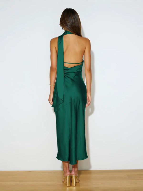 Mirla | Vibrant Halter-Midi-klänning-Eva Jonsson