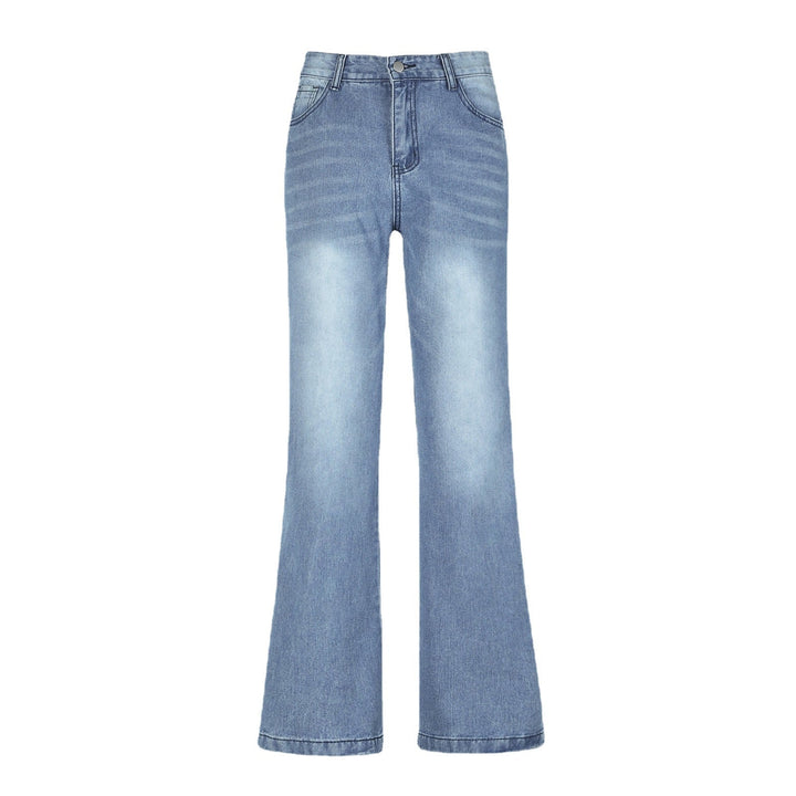 Mirla | Vida ben Flared Hög midja Denim Jeans-Eva Jonsson