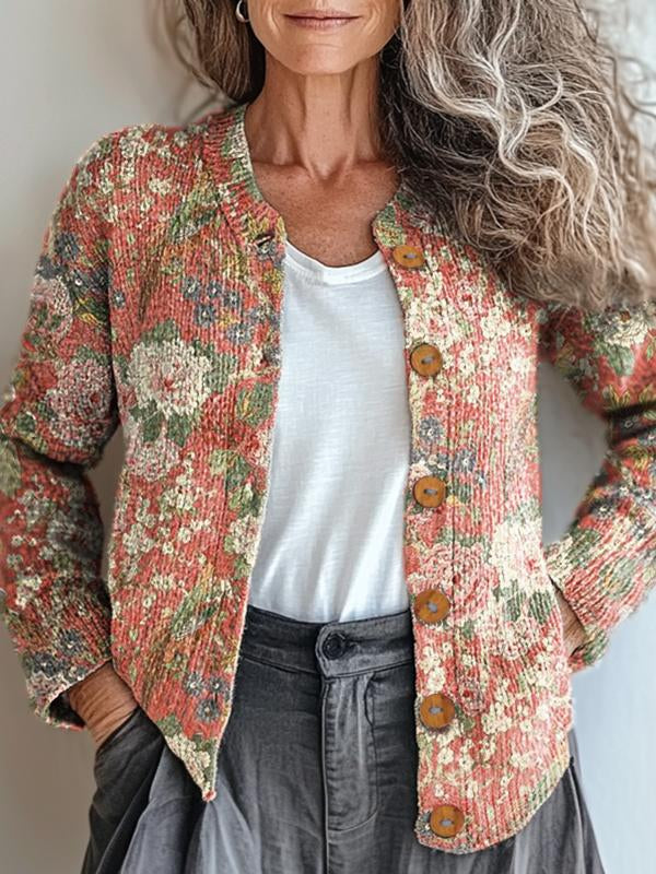 Mirla | Vintage Blommjacka-Eva Jonsson