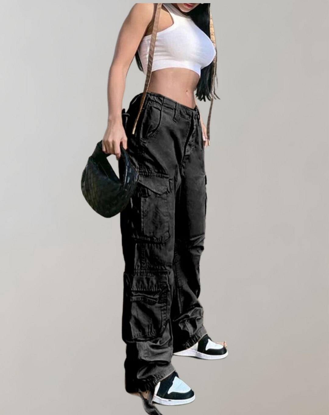 Mirla | Vintage Cargo Byxa-Eva Jonsson