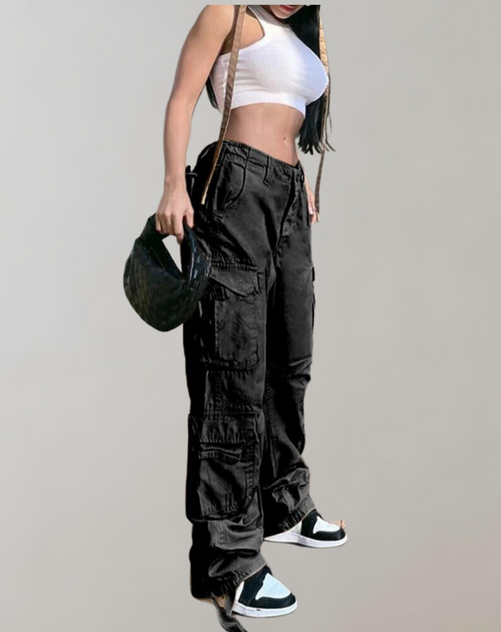 Mirla | Vintage Cargo Byxa-Eva Jonsson