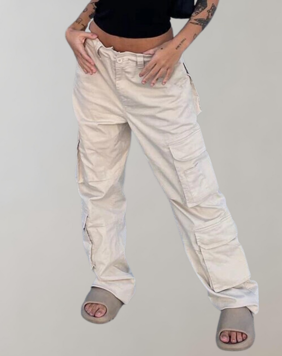 Mirla | Vintage Cargo Byxa-Eva Jonsson