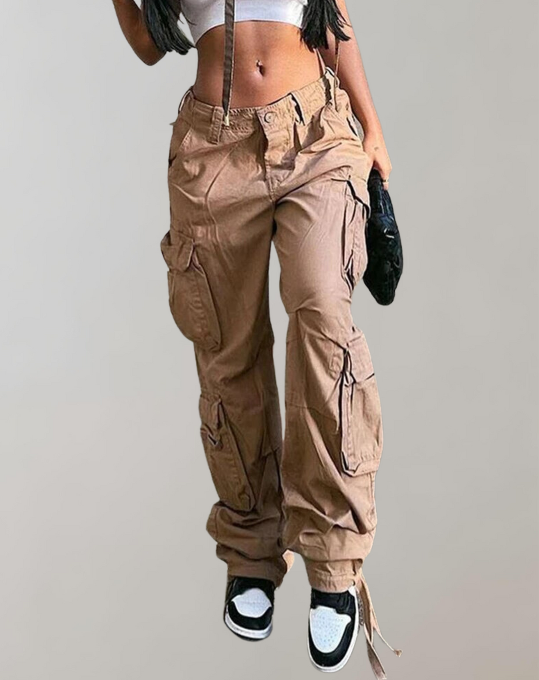 Mirla | Vintage Cargo Byxa-Eva Jonsson