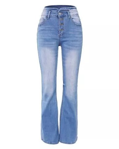 Mirla | Vintage Figursydd Flare-Jeans-Eva Jonsson