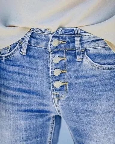 Mirla | Vintage Figursydd Flare-Jeans-Eva Jonsson