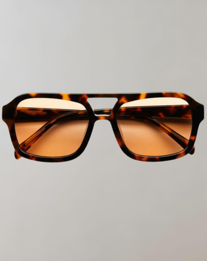Mirla | Vintage Solglasögon Dam I Leopardenprint Retro Sunglasögon Kvinna-Eva Jonsson