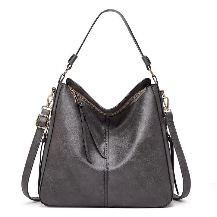 Mirla | Vintage-inspirerad läder hobo-väska-Eva Jonsson