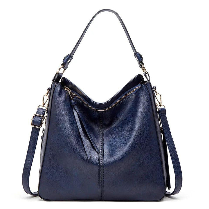 Mirla | Vintage-inspirerad läder hobo-väska-Eva Jonsson