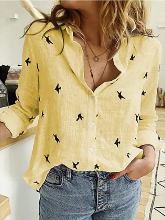 Mirla | Vintage linneblus-Eva Jonsson
