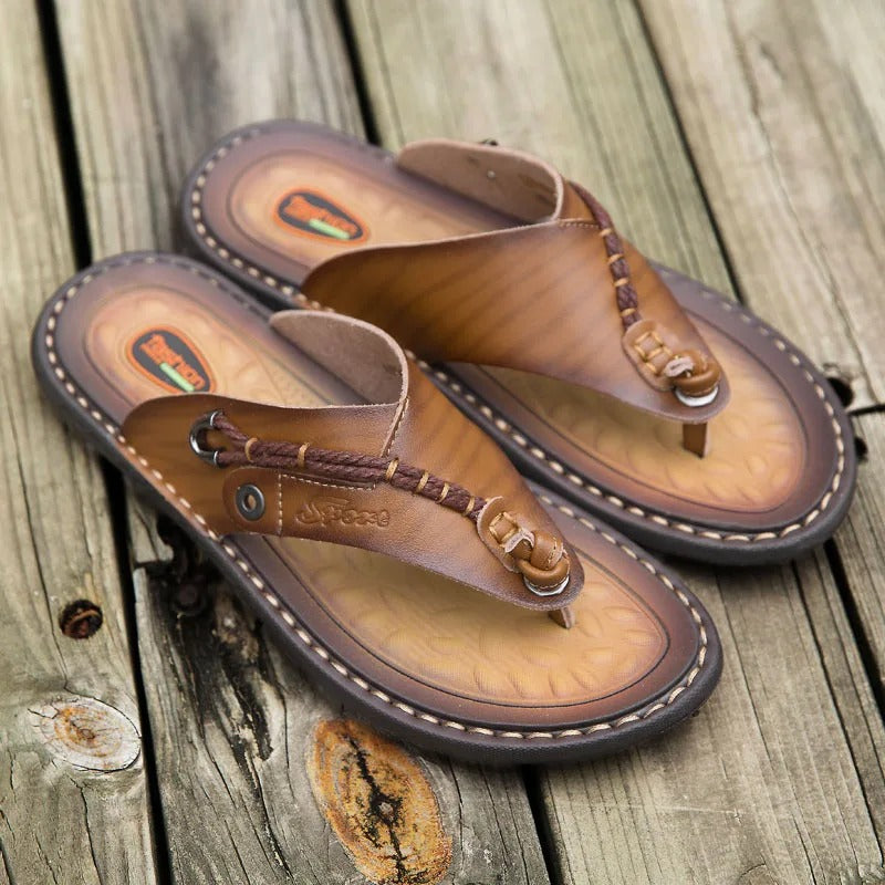 Mirla | Vintage sandaler för män Handgjorda & stiliga-Eva Jonsson