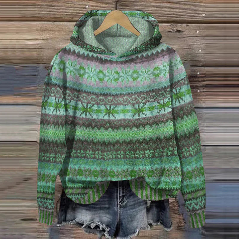 Mirla | Vintages Fair Isle Hoody-Eva Jonsson