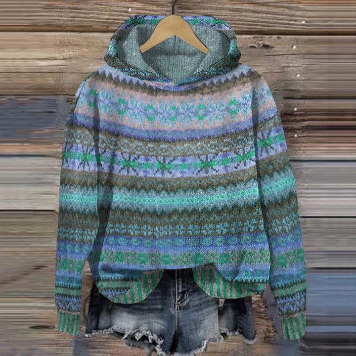 Mirla | Vintages Fair Isle Hoody-Eva Jonsson
