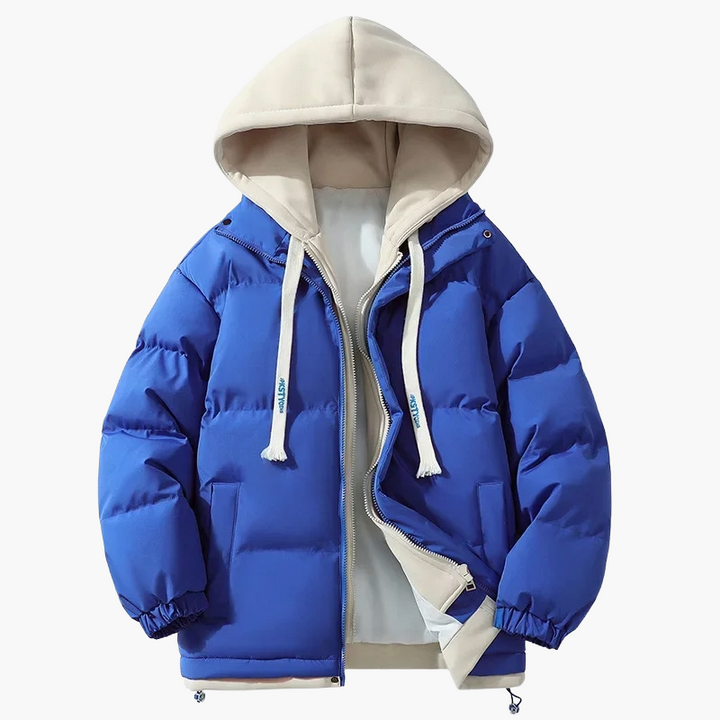 Mirla | Vinter Dunjacka med Huva - Moderner Streetwear-Puff för Vardag & Utomhus-Eva Jonsson