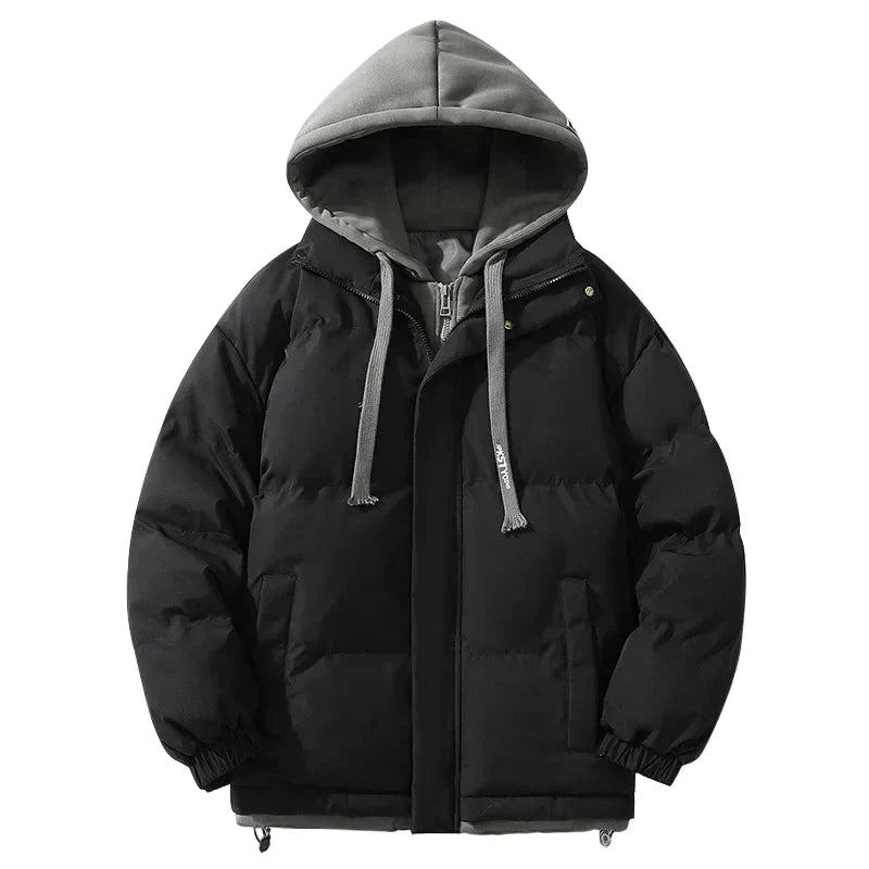 Mirla | Vinter Dunjacka med Huva - Moderner Streetwear-Puff för Vardag & Utomhus-Eva Jonsson