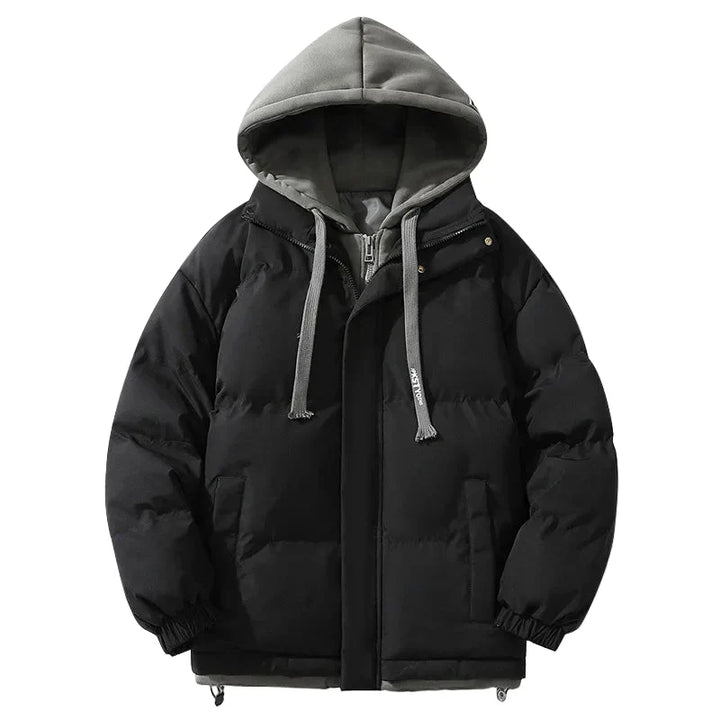 Mirla | Vinter Dunjacka med Huva - Moderner Streetwear-Puff för Vardag & Utomhus-Eva Jonsson