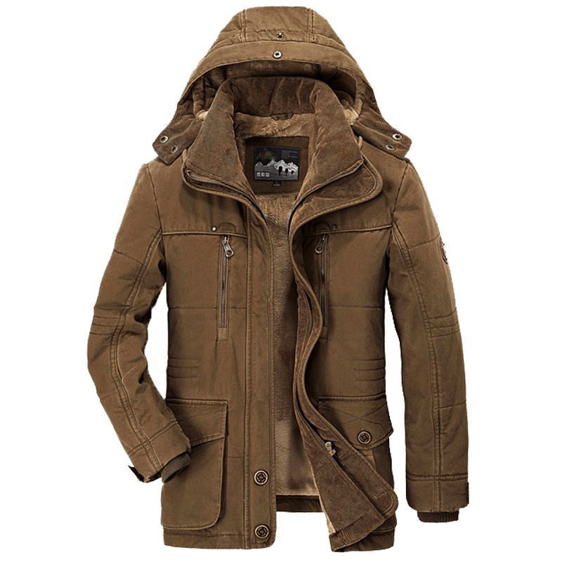 Mirla | Vinter Huva Fleece Fodrad Polstrad Jacka-Eva Jonsson