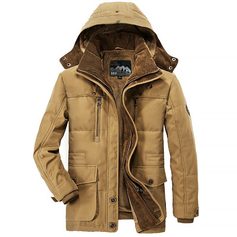 Mirla | Vinter Huva Fleece Fodrad Polstrad Jacka-Eva Jonsson