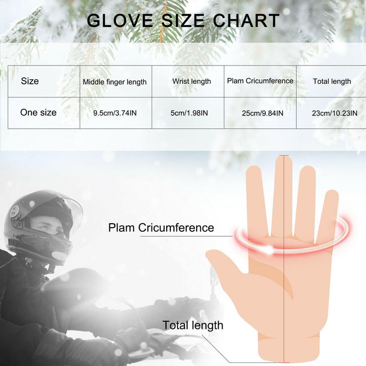 Mirla Vinter Skid Handskar -30°C | Vattentäta Läderhandskar med Touchscreen Funktion för Män-Eva Jonsson