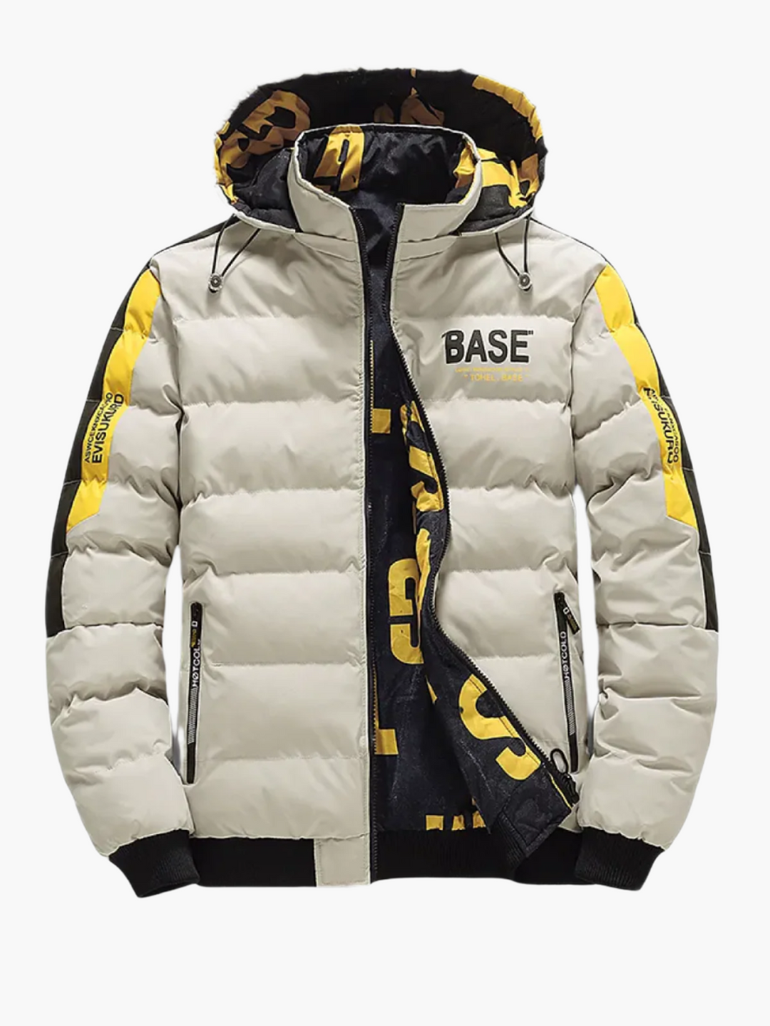 Mirla | Vinter Steppjacka Urban Streetstyle Huva - Moderiktig Outdoorkappa för Vardag & Fritid-Eva Jonsson