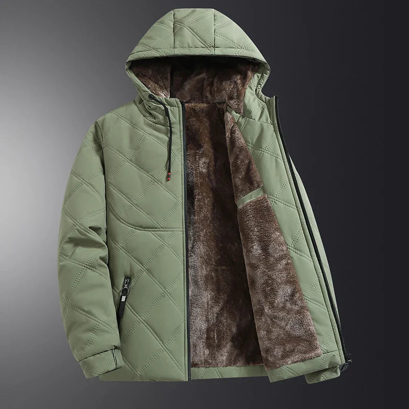Mirla | Vinterjacka Fleece - Avslappnad varm ytterkläder-Eva Jonsson
